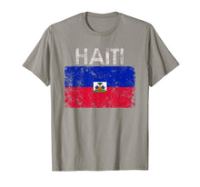 Load image into Gallery viewer, Funny shirts V-neck Tank top Hoodie sweatshirt usa uk au ca gifts for Vintage Haiti Haitian Flag Pride Gift T-Shirt 234027

