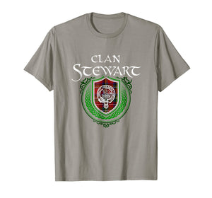 Funny shirts V-neck Tank top Hoodie sweatshirt usa uk au ca gifts for Stewart Surname Scottish Clan Tartan Crest Badge T-shirt 1490391