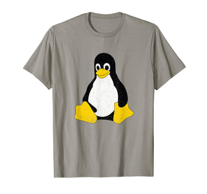 Funny shirts V-neck Tank top Hoodie sweatshirt usa uk au ca gifts for Linux Mascot Tux the Penguin Vintage T-Shirt Men Women Kids 2437810
