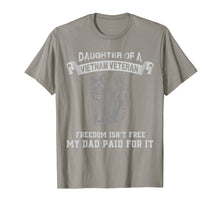 Load image into Gallery viewer, Funny shirts V-neck Tank top Hoodie sweatshirt usa uk au ca gifts for Daughter Of A Vietnam Veteran Tshirt- My Dad Paid For It 1768997
