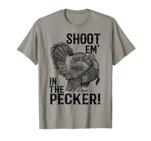 Load image into Gallery viewer, Funny shirts V-neck Tank top Hoodie sweatshirt usa uk au ca gifts for Funny Turkey Hunting Shirt Tom Beard Shoot Em in the Pecker 1050906
