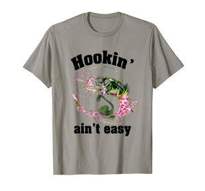 Funny shirts V-neck Tank top Hoodie sweatshirt usa uk au ca gifts for Hookin' Ain't Easy Hippie Fishing Funny T-shirt 2328487