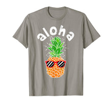 Load image into Gallery viewer, Pineapple Aloha Sunglasses Hawaiian  T-Shirt
