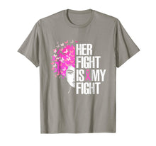 Load image into Gallery viewer, Funny shirts V-neck Tank top Hoodie sweatshirt usa uk au ca gifts for Her Fight Is My Fight T-Shirt Breast Cancer Awareness Gift 1202508
