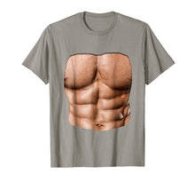 Load image into Gallery viewer, Funny shirts V-neck Tank top Hoodie sweatshirt usa uk au ca gifts for Mens Fake Muscle Under Clothes Shirt Chest Six Pack Abs T-Shirt 477345
