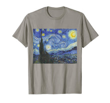 Load image into Gallery viewer, Funny shirts V-neck Tank top Hoodie sweatshirt usa uk au ca gifts for The Starry Night by Vincent Van Gogh | Famous Painting Shirt 352640
