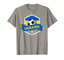 Load image into Gallery viewer, Ukraine Soccer T Shirt Ukrainian Team Ball Flag Gift 2020 T-Shirt-3201705
