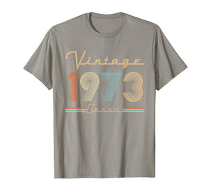 Retro Vintage 1973 Classic 47th Birthday 47 years old Gifts T-Shirt-312986