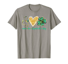 Load image into Gallery viewer, Stethoscope Love Shamrock Nurse St Patrick&#39;s Day Gifts TShirt126597
