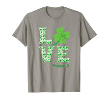 Load image into Gallery viewer, LOVE Irish Shamrock Happy Life St Patrick&#39;s Day Gifts T-Shirt-4093847
