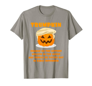 Trumpkin funny anti-trump pumpkin joke T-Shirt