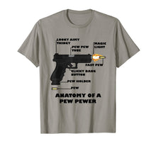 Load image into Gallery viewer, Anatomy of a Pew Pewer Ammo and Gun Amendment Meme Lovers T-Shirt-119520
