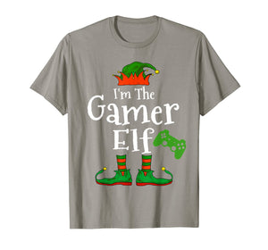 Funny shirts V-neck Tank top Hoodie sweatshirt usa uk au ca gifts for I'm The Gamer Elf Family Matching Funny Christmas Boys Gift T-Shirt 343200
