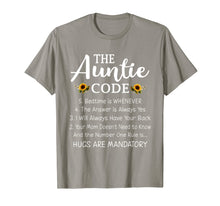 Load image into Gallery viewer, Funny Family Matching Gifts For Aunt The Auntie Code T-Shirt-3161373
