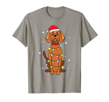 Load image into Gallery viewer, Funny shirts V-neck Tank top Hoodie sweatshirt usa uk au ca gifts for Vizsla Christmas Lights Mom Dad Dog Gift T-Shirt 1358816
