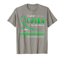 Load image into Gallery viewer, I Wear Green For My Granddaughter Cerebral Palsy Awareness T-Shirt-4105126
