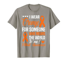 Load image into Gallery viewer, Orange For Someone Who Means World To Me - Pitbull Awareness T-Shirt
