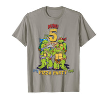 Load image into Gallery viewer, Teenage Mutant Ninja Turtles I&#39;m 5 Dude Pizza Birthday Party T-Shirt 203533
