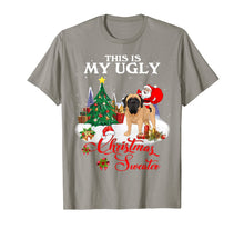 Load image into Gallery viewer, Santa Riding English Mastiff This Is My Ugly Christmas T-Shirt
