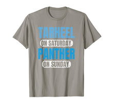 Load image into Gallery viewer, Tarheel on Saturday Panther on Sunday Carolina Gifts Funny T-Shirt-387622
