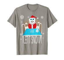 Load image into Gallery viewer, Cocaine Santa let it snow christmas sweater T-Shirt-177453
