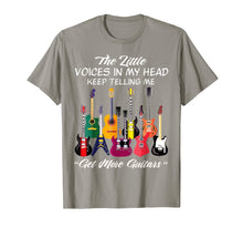 Load image into Gallery viewer, The little voices in my head keep telling me get more guitar T-Shirt-2501242
