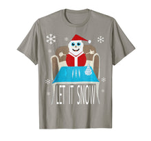 Load image into Gallery viewer, Let It Snow Santa Cocaine Adult Humor Xmas Funny Gag Gifts T-Shirt-1769818
