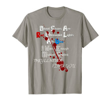 Load image into Gallery viewer, Blood Stains Are Red Ultraviolet Lights Are Blue funny gift T-Shirt-4004034

