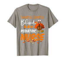 Load image into Gallery viewer, Thankful Grateful Blessed Pediatric Nurse Thanksgiving T-Shirt
