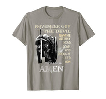 Load image into Gallery viewer, November Guy Shirt The Devil Saw Me With My Head Down Gift T-Shirt
