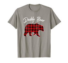 Load image into Gallery viewer, Red Plaid Daddy Bear Buffalo Matching Family Pajama T-Shirt
