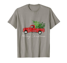 Load image into Gallery viewer, Vintage Christmas Classic Truck T-Shirt with Snow and Tree
