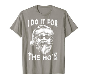 Funny shirts V-neck Tank top Hoodie sweatshirt usa uk au ca gifts for I Do It For The Hos Funny Christmas Santa Cool Sun Glasses T-Shirt 1013182