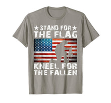 Load image into Gallery viewer, Stand For The Flag Kneel For The Fallen T-Shirt
