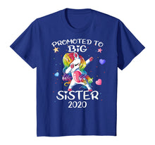 Load image into Gallery viewer, Promoted To Big Sister 2020 Shirt Dabbing Unicorn Gift T-Shirt-224401
