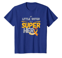 Load image into Gallery viewer, Funny shirts V-neck Tank top Hoodie sweatshirt usa uk au ca gifts for My Little Sister is a Super Hero MS Warrior - Awareness Day 3250183
