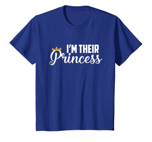 Funny shirts V-neck Tank top Hoodie sweatshirt usa uk au ca gifts for I'm Their Princess T-Shirt Daughter Gifts Matching Family 3509851