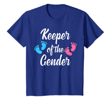 Load image into Gallery viewer, Funny shirts V-neck Tank top Hoodie sweatshirt usa uk au ca gifts for Keeper Of The Gender Reveal T Shirt Baby Announcement Shirt 137884
