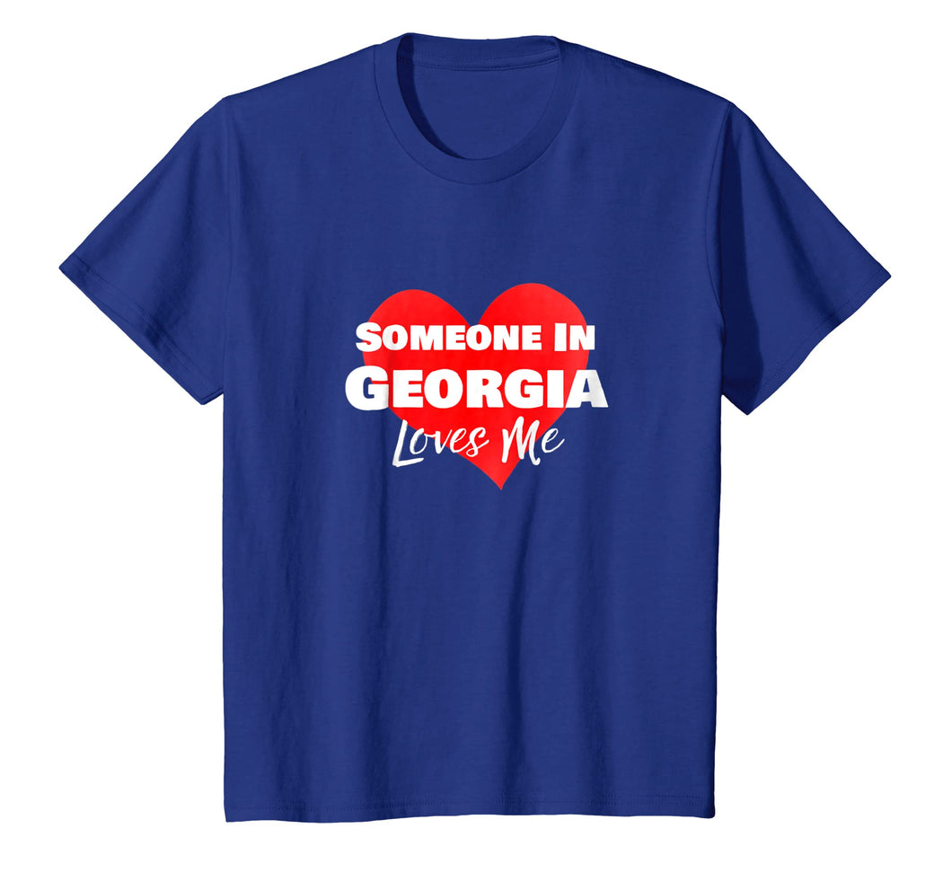 Funny shirts V-neck Tank top Hoodie sweatshirt usa uk au ca gifts for Someone in Georgia Loves Me Long Distance Relationship Shirt 2721665