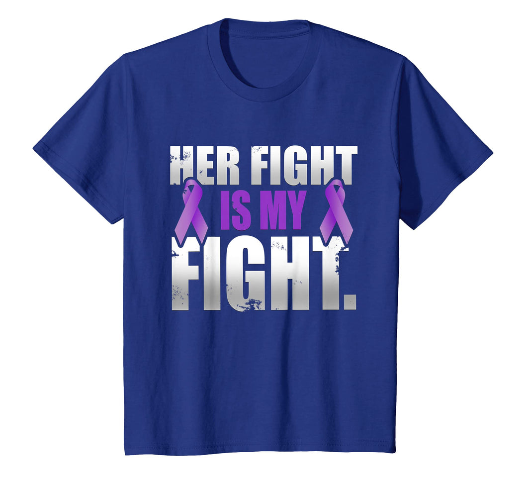 Funny shirts V-neck Tank top Hoodie sweatshirt usa uk au ca gifts for Her Fight Is My Fight Hodgkin's Lymphoma Violet Ribbon T Shi 3975934