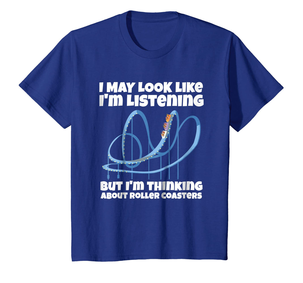 Funny shirts V-neck Tank top Hoodie sweatshirt usa uk au ca gifts for I'm Thinking About Roller Coasters Funny Shirt 681583