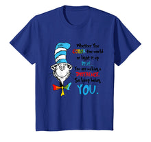 Load image into Gallery viewer, Funny shirts V-neck Tank top Hoodie sweatshirt usa uk au ca gifts for Autism Whether you color the world of light it up blue shirt 922238
