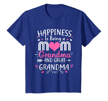 Load image into Gallery viewer, Funny shirts V-neck Tank top Hoodie sweatshirt usa uk au ca gifts for Happiness Is Being A Mom Great Grandma T shirt Women Mother 703124
