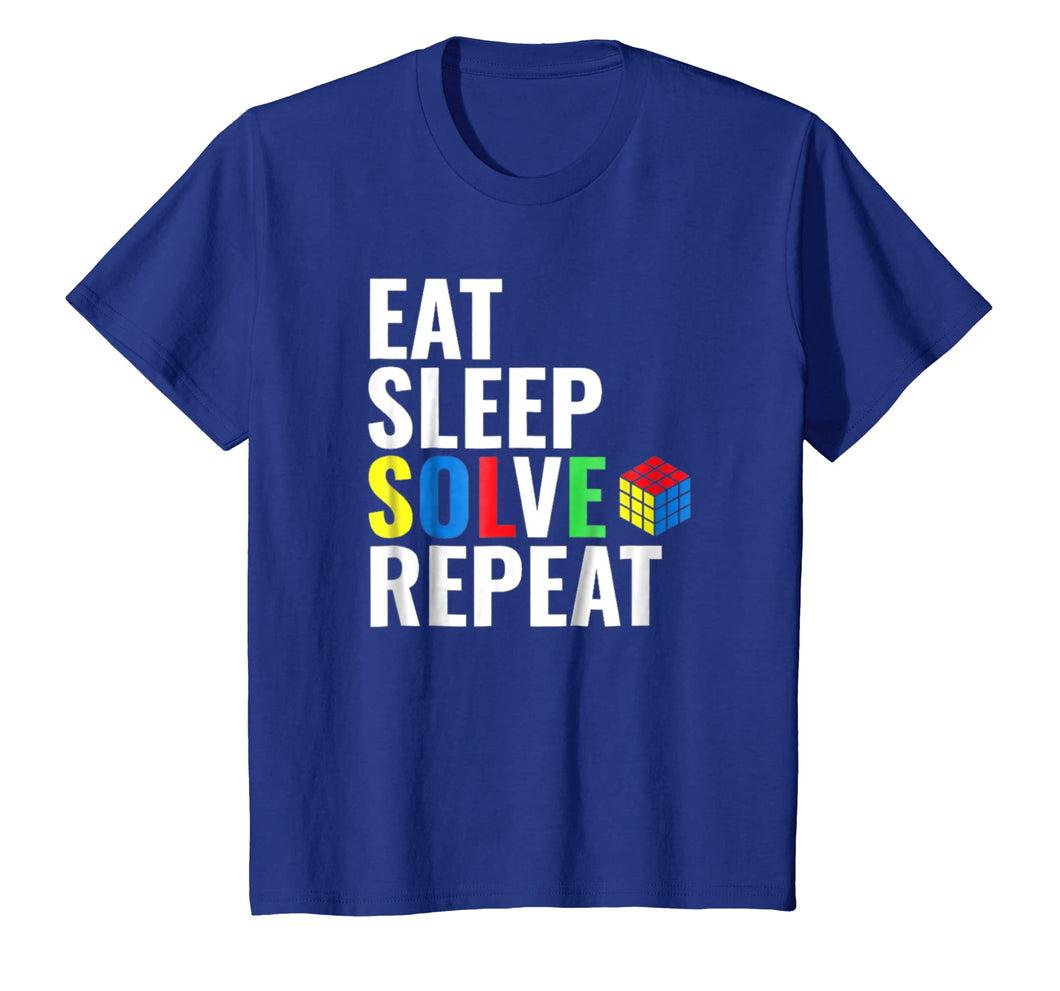 Funny shirts V-neck Tank top Hoodie sweatshirt usa uk au ca gifts for Eat Sleep Solve Repeat Rubik Tshirt 467191