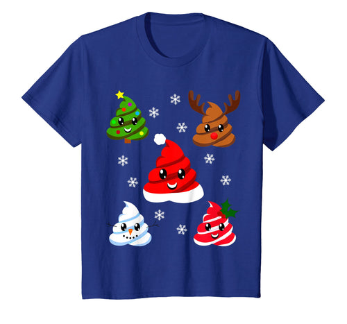 Funny shirts V-neck Tank top Hoodie sweatshirt usa uk au ca gifts for Christmas Poop Emojis Shirt - Reindeer Snowman Tree Santa 2040519