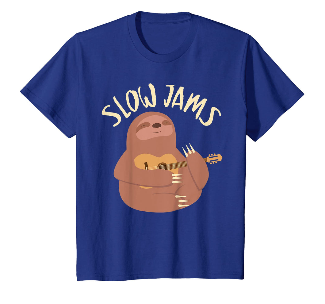 Funny shirts V-neck Tank top Hoodie sweatshirt usa uk au ca gifts for Cool Sloth Playing Guitar Jams Shirt - Gift For Boys & Girls 3186083