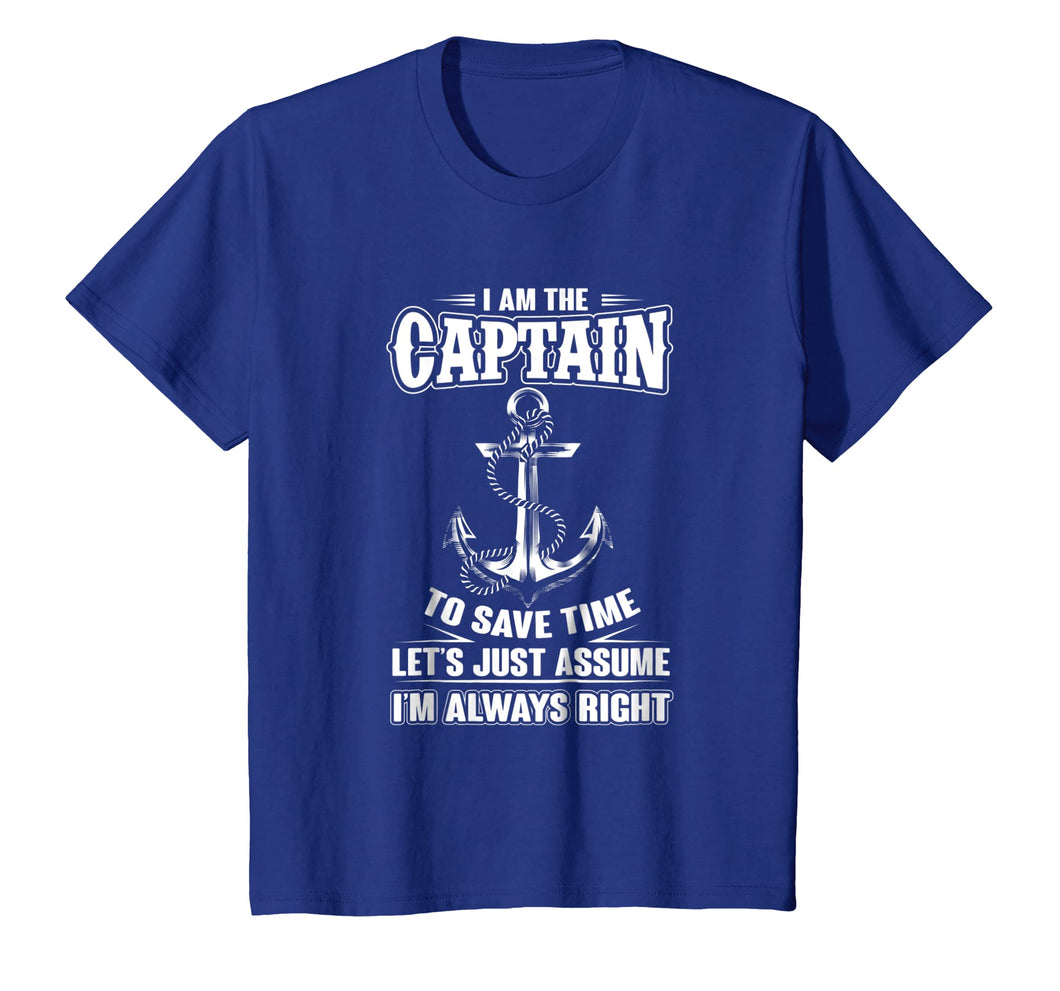 Funny shirts V-neck Tank top Hoodie sweatshirt usa uk au ca gifts for I Am The Captain T-shirt Boat Captain Tee 980143