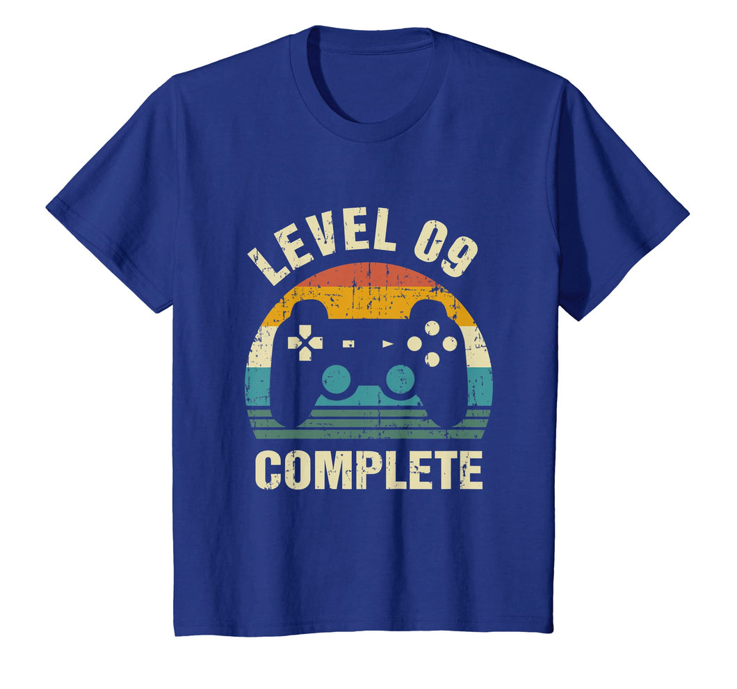 9th Wedding Anniversary Gifts Level 9 Complete Gamer T-Shirt