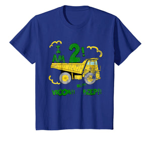 Funny shirts V-neck Tank top Hoodie sweatshirt usa uk au ca gifts for Kids 2nd Birthday Dump Truck T-Shirt. Boys 2 year Birthday Tee 176770