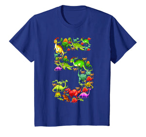Funny shirts V-neck Tank top Hoodie sweatshirt usa uk au ca gifts for Kids Dinosaur 5th Birthday Gift Shirt For 5 Year Old Boys Girls 2584877